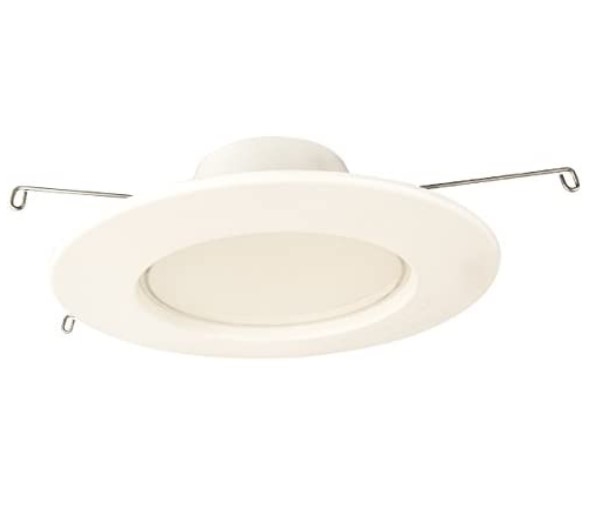 TCP LED14DR5650K LED Downlight, 5/6 Recessed w/White Trim 14W (85W  Equivalent) - 5000K - 820 Lumens