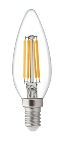 B10 40W-Equal 2700K JA8 European E14 - Candex Lighting